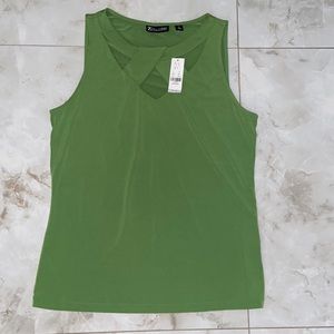 Green blouse